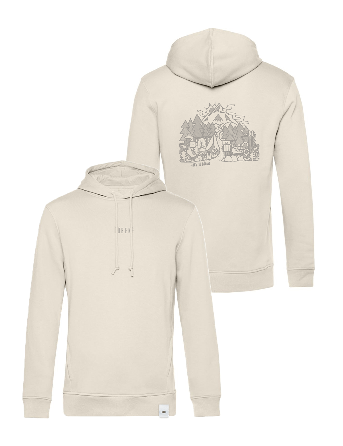 Mikina Hory sú láska - Unisex