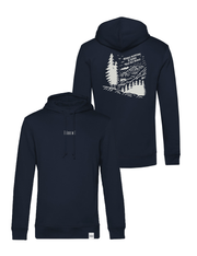 Mikina Objavuj nespútane, ži divoko, miluj bez hraníc - Unisex