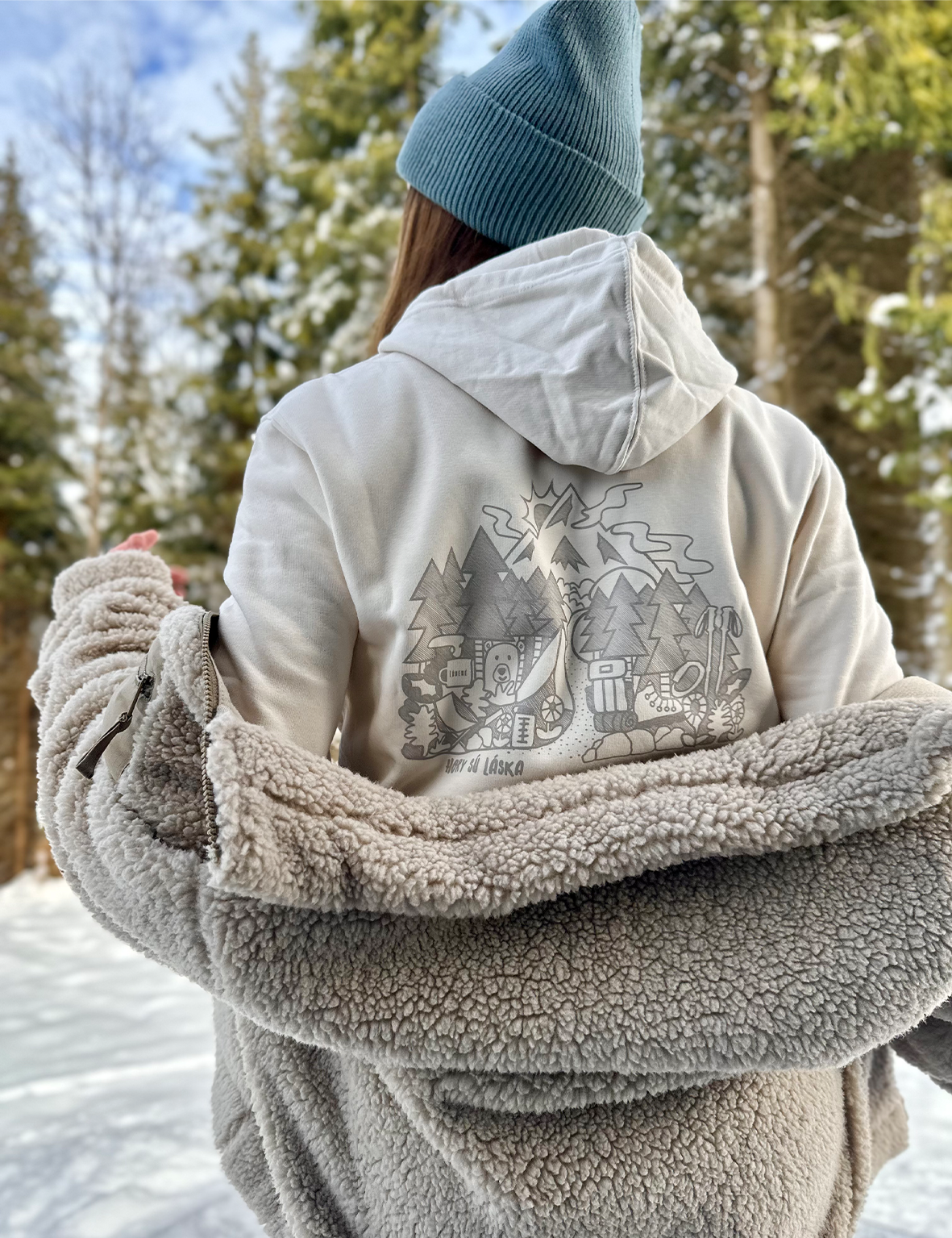 Mikina Hory sú láska - Unisex